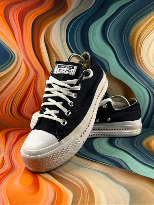 Converse Chuck Platform Low Black